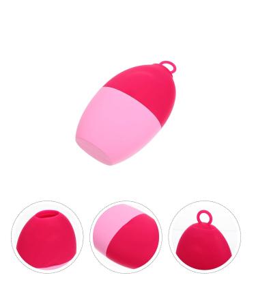 SHERCHPRY 2pcs Silicone Ice Cube Tray & Roller - Facial Massage Tools for Lifting & Cooling | Red Ice Roller Globes - Buy Online on GoSupps.com