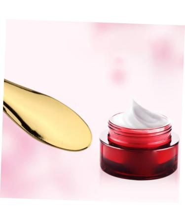 Eye Cream Roller Applicator Set - Golden Face Tool for Skin Care & Massage | 9.6x3.5cm - Buy Online on GoSupps.com