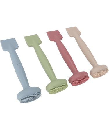 Soft Silicone Dual Ended Facial Mask Brush for Versatile Use Eco-Friendly and Durable Suitable for Gentle Skin Care - Buy Online on GoSupps.com