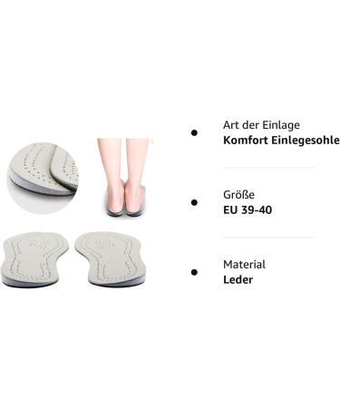 Buy O/X-BEAR Orthopedic Insoles for Comfort & Cushioning | Corrective Shoe Inserts for Men & Women | EU Size 39-40 - Buy Online on GoSupps.com