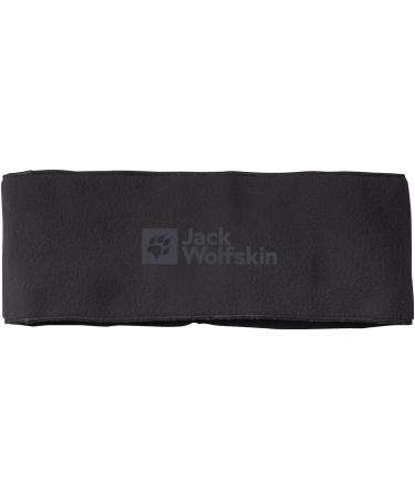Jack Wolfskin Unisex Real Stuff Headband - Black | 1 Pack | International Shipping Available - Buy Online on GoSupps.com