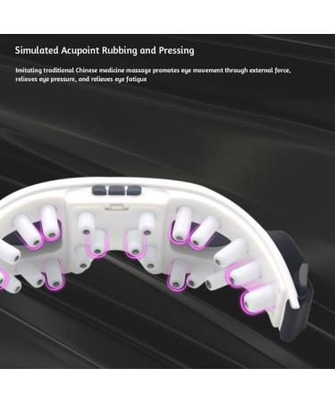 Eye Temple Massager with Vibration - 9 Modes Electric Device for Dry Eye Relief & Improved Sleep - Buy Online on GoSupps.com