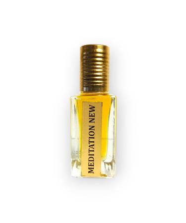 All Types Essential Oil Attar-Atar Parfum Oil Fragrance Perfume Unisex Men-Women Parfume Spray Scent Long Lasting Roll On Itar Semi Natural Non Alcoholic Volume:12ML (0.4 Fl Oz). (Meditation New)