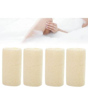 FOMIYES 4pcs Shower Loofah Balls - Exfoliating Natural Body & Face Scrub Sponges for Bathing - Buy Online on GoSupps.com