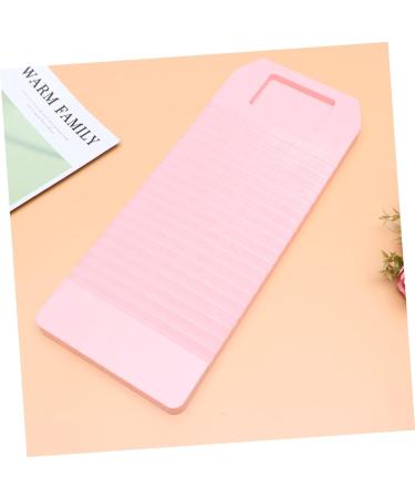 FOMIYES Laundry Board - Pink Washboard 46x18.5cm | Essential Laundry Supplies for Efficient Washing - International Shipping Available - Buy Online on GoSupps.com