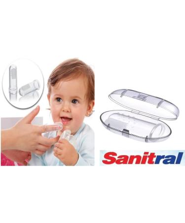 Buy Wisdom Baby Toothbrush Set 0-2 Years | Aquafresh Milk Teeth Toothpaste 50ml | Silicone Finger Brush Ideal for Infant Dental Care - Buy Online on GoSupps.com