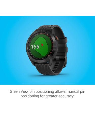 Garmin Approach S40 - Stylish GPS Golf Smartwatch with Lightweight Design and Touchscreen Display in Black - Buy Online on GoSupps.com