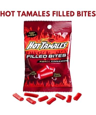 War-heads Sour Popping Candy Apple Watermelon and Raspberry Sour Taffy 2in1 Tropical Strawberry 2in1 Colors and Flavors and Hot Tamales Filled Pop Variety Pack (Pack of 01) - Buy Online on GoSupps.com
