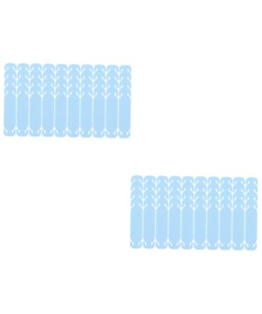 Ipetboom 20 STK Elastic mask strap bucke mouth protection earreme masks disposable headband mask accessories disposable mask cable extension buckle tab face mask cover rope buckle