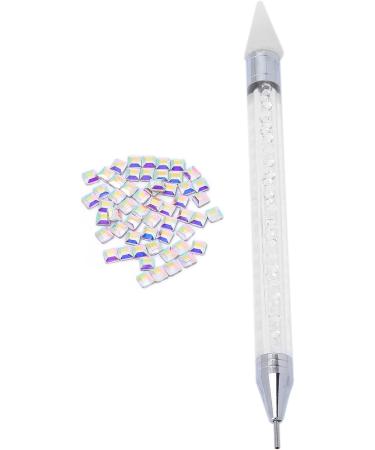 Nail rhinestones rhinestones nail art rhinestones colorful exquisite nail DIY glass rhinestones decoration with box Smooth appearance and no scratches - Buy Online on GoSupps.com