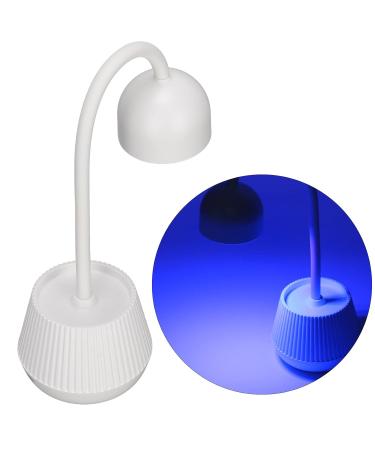 24W USB Mini Lotus LED Nail Lamp - Rotatable Hands-Free Quick-Drying Nail Dryer for DIY | 360 Schwanenhals Flash Light - Buy Online on GoSupps.com