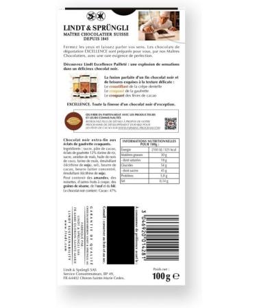  G n rique Lindt Excellence - Lindt Excellence Glitter Chocolate Trays Cracky Black 100 g - Pack of 4 - Sold as a Set - Buy Online on GoSupps.com