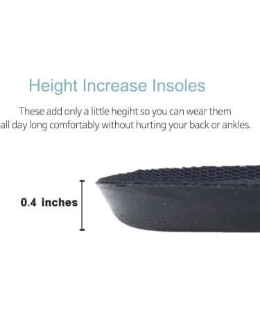 0.4 Inch Leg Length Discrepancy Insoles - 2 Right Full Length Balancer with Cushion Pad (Medium) - Buy Online on GoSupps.com