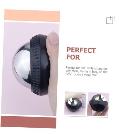 Fomiyes Stainless Steel Massage Globe - 5-Stage Manual Massage Ball for Muscle Pain Relief & Cold Therapy - Buy Online on GoSupps.com