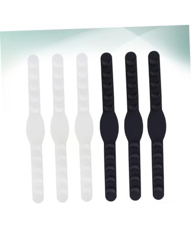 Minkissy Adjustable Ear Protector Hooks | 6-Pack Mask Clip Holders for Comfortable Mask Storage | Ear Protection Tag - 19.9x1.2cm - Buy Online on GoSupps.com