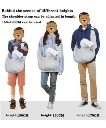 Buy Cuby Dog Carrier Pocket Adjustable Sling for Small & Medium Dogs Cat Pocket with Kifcos Shoulder Strap Safety Belt for Walks - Stylish & Functional - Buy Online on GoSupps.com