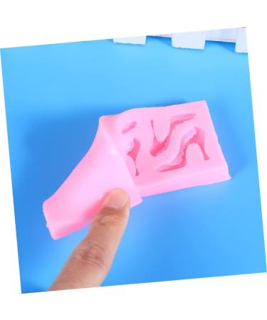 ABOOFAN Birthday Present Cake Decorating Supplies Valentines Galentines Chocolate Molds Baking Tools and Equipment Man Gifts for Birthday High Heel Decorative Items Grace Pink - Buy Online on GoSupps.com