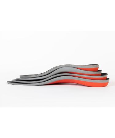 Orthotic Inserts for Plantar Fasciitis - 3.5cm Arch Support Insoles for Men & Women (XS) - Relief for Flat Feet & Athletes - Buy Online on GoSupps.com
