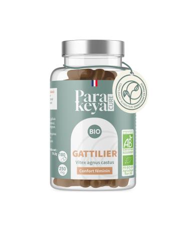 Gattilier Bio 250 mg - 180 g lules - Confort f minin & quilibre au quotidien - Compl ment alimentaire 180 unit s (Lot de 1)