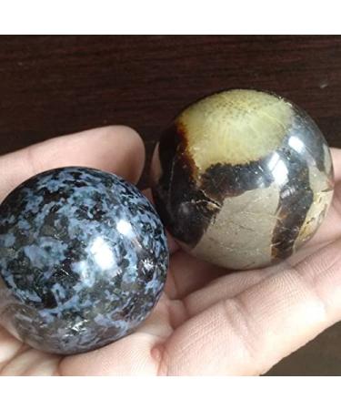 45mm Natural Gabbro Polished Ball Madagascar Calcium Feldspar Great Choice for Home Decoration Crystals