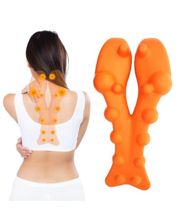 Utensils for back massage therapy trigger point massage device Original-new life back extension align neck and back extensor for neck and shoulder tension-upper back massage point
