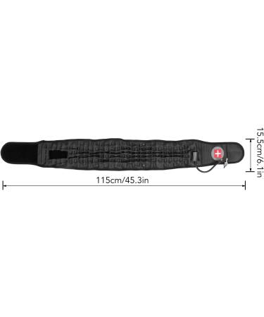 Inflatable Decompression Belts for Back Pain Relief - Lumbar Support for Hyperglycemia - Black - Buy Online on GoSupps.com