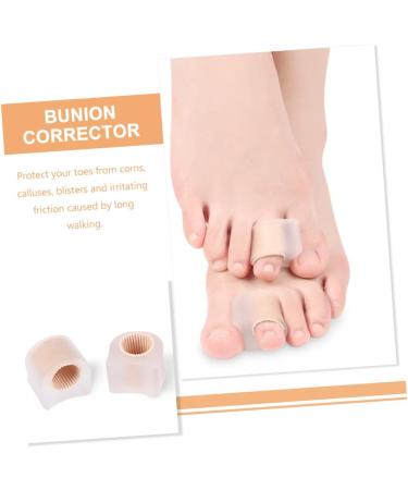 Hemoton 6pcs Separator Silicone Gel Nursing Foot Protectors - Bunion Protector Caps for Women, 3.5x2.7cm - Buy Online on GoSupps.com