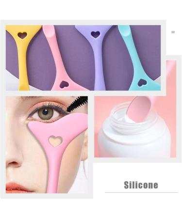 COHEALI Reusable Eyelash Makeup Tool 2Pcs Face Cream Eyeliner Make Up Silicone Eyeliner Aid Tool - Buy Online on GoSupps.com