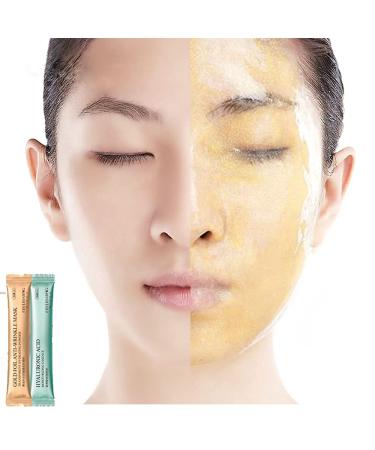 Diy Spa Rose Hyaluronic Acid Hydro Jelly Facial Mask Powder Collagen Vitamin C Peel off Rubber Face Mask - 12 Sacks - Buy Online on GoSupps.com