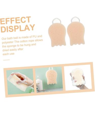 8 Pcs Baby Sponge Bath Balls - Comfortable Portable Body & Shower Scrubber for Infants - Essential Baby Bathing Accessories - Buy Online on GoSupps.com