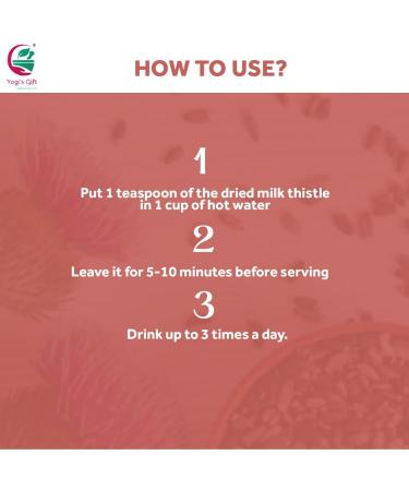 Milk Thistle Seeds Tea 1 LB - Liver Health Support | Loose Bulk Bag - Buy Online on GoSupps.com