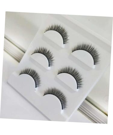 minkissy 3 Pair 3d Fake Eyelashes Makeup Eyelashes False Eyelash Natural Eyelashes Dense Eyelashes Long Eyelashes Cross Section - Buy Online on GoSupps.com