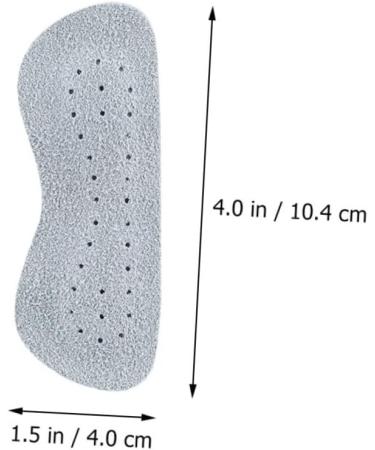 FRCOLOR 4 Pairs Anti-Wear Back Stickers - High Heel Cushions & Grips for Women | Comfort Foot Pads for Mules - Buy Online on GoSupps.com