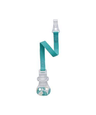 Nip pacifier band with hook boy leaves
