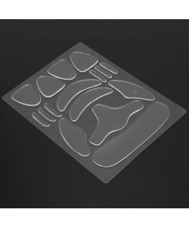 16 Face Anti-Fold Stickers - Invisible Facelift Adhesive Tape for Chin Neck & Face Lift - Buy Online on GoSupps.com