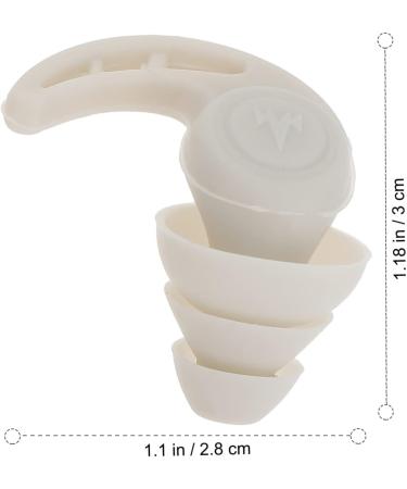 NOLITOY Noise Canceling Silicone Sleeping Accessories - Earplugs for Bathing Studying & Sleep - Sound Blocking Ear Protection - Buy Online on GoSupps.com