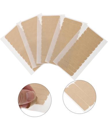 FRCOLOR 6 Sheets Double-sided Tape Wig Toupee Hair Bands Hair Ribbon Tape Hair Extensions Tape for Hair Extensions Hair Extension Tape Double Sided Double Sided Tape Bangs Adhesive - Buy Online on GoSupps.com