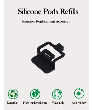 Enadvd 12 PCS Silicone Pods Refills for Navage Nasal Care - Black - Buy Online on GoSupps.com