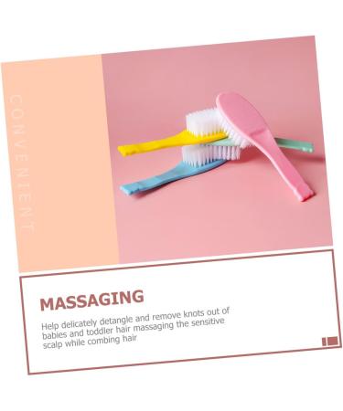 Hemoton 40 Pcs Infant Hair Washing Brush Set - Baby Supply Comb & Shampoo Brush - Professional Newborn Scalp Care Brushes - Assorted Colors - 13.5X3.9CM - Buy Online on GoSupps.com