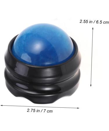Fomiyes Back Massage Roller - Trigger Point Muscle Roller Stick | Self-Massage Device for Joint Pain Relief & Equilibrium Training | Sports Massage Tool in Medium Blue - Buy Online on GoSupps.com