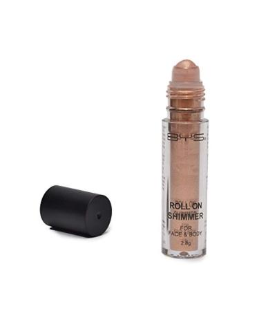 BYS Face and Body Roll On Glitter - Shimmering Bronze - Buy Online on GoSupps.com