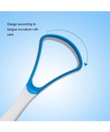 Rongweiwang Tongue Scraper - Professional Oral Care Tool | Reusable Hygiene Cleaning Brush for Men & Women - Safe & Effective - Buy Online on GoSupps.com