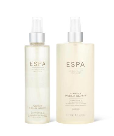 Buy ESPA Purifying Micellar Cleanser 500ml - Gentle Non-Rinse Cleanser with Hyaluronic Acid | Supersize International Shipping - Buy Online on GoSupps.com