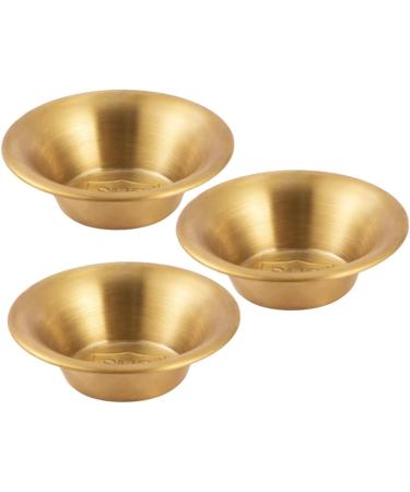 ABOOFAN 15 Pcs Western Restaurant Steak Sauce Dressing Cup Steak Seasonings Mini Containers Small Food Containers Seasoning Dishes Container for Food Stainless Steel Measuring Cup Dip 6.5X3.5X2CMx5pcs Goldenx5pcs - Buy Online on GoSupps.com