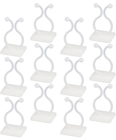 OSALADI 300 Pcs Adhesive Wire Holder Suction Cup Holder Cord Holders Plant Fixing Tools Power Cable To Climb 3.5X2X2CM White - Buy Online on GoSupps.com
