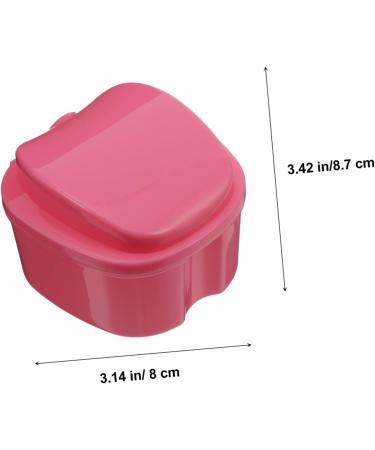 Healeeved 10-Piece False Toothbrush Storage Box - Travel-Friendly Denture & Prosthesis Cleaning Container - Buy Online on GoSupps.com