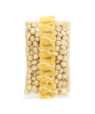 Meditts Macadamia Nuts 1kg Meditts | Whole Raw & Salt Free | Gluten Free