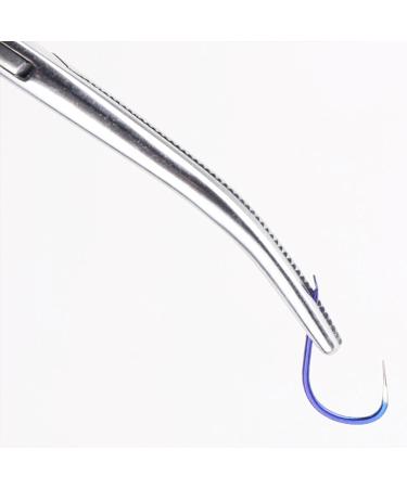 Labuyi 14cm Stainless Steel Hook Removal Tongs | Fishing Tweezers & Pliers for Cats and Dogs | Curved Arterial Clamp & Hook Solder Tools - Buy Online on GoSupps.com