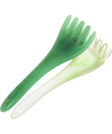 FOMIYES 8 STK Hair Comb Massager & Face Spa - Scalp Massage Device for Ultimate Relaxation - Buy Online on GoSupps.com