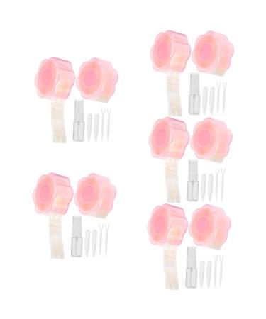 FOMIYES 5 Sets Lace Double Eyelid Sticker for Makeup Women Eyelid Tape Self-adhesive Eye Patch 1 count (Pack of 1) As Shownx5pcs